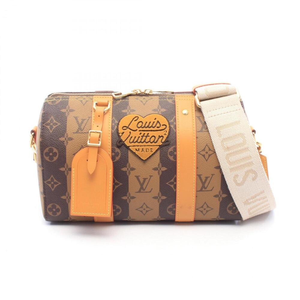 Louis Vuitton x NIGO City Keepall Monogram Stripe LV Squared Shoulder Bag/Han...
